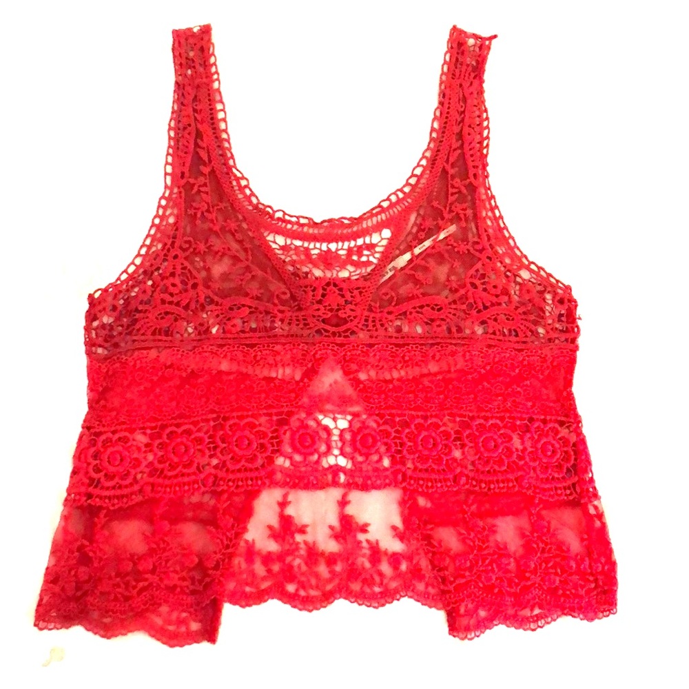 Donating soon! Urban Outfitters Crotchet Tank